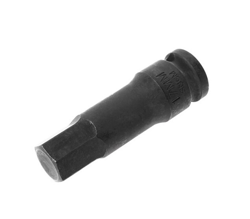 Головка торцевая ударная HEX 1/2" H17 мм L=78 JTC Головка торцевая ударная HEX 1/2" H17 мм L=78 JTC