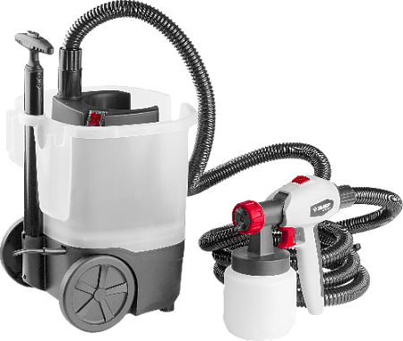 Краскопульт 750 Вт, 0,8 л, 0-800 мл/мин, макс. вязк. 100 DIN, воздушный,с отд. компресс ЗУБР КПЭ-750 Краскопульт 750 Вт, 0,8 л, 0-800 мл/мин, макс. вязк. 100 DIN, воздушный,с отд. компресс ЗУБР КПЭ-750