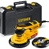Шлифмашина эксцентриковая 125/150 мм, 350 Вт, 5 мм, 10000 об/мин STEHER Шлифмашина эксцентриковая 125/150 мм, 350 Вт, 5 мм, 10000 об/мин STEHER