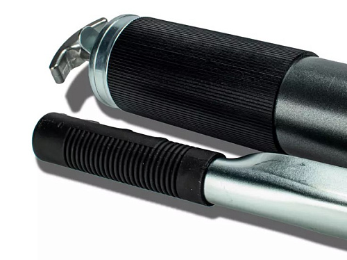 Шприц для смазки рычажно-плунжерный 400 мл усиленный с жесткой насадкой RUNTEC Шприц для смазки рычажно-плунжерный 400 мл усиленный с жесткой насадкой RUNTEC