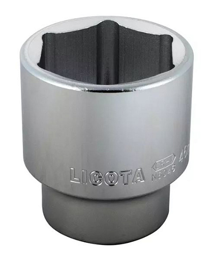Головка торцевая 3/4" 60 мм, 6 гр., CrV Licota Головка торцевая 3/4" 60 мм, 6 гр., CrV Licota