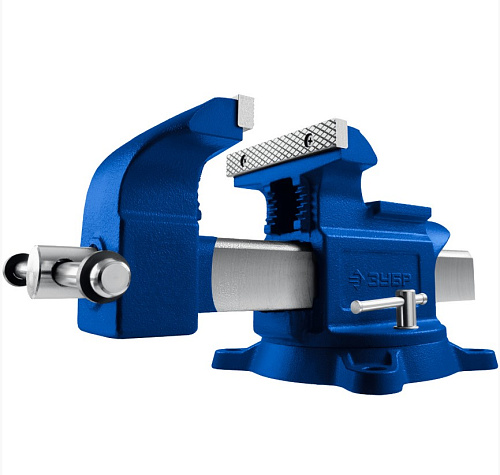 Тиски слесарные 100 мм высокоточные ЗУБР Тиски слесарные 100 мм высокоточные ЗУБР