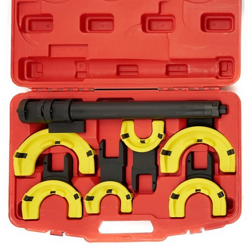 Стяжка пружин Макферсон 80-195 мм 7 предм. ROSSVIK Стяжка пружин Макферсон 80-195 мм 7 предм. ROSSVIK