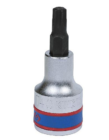 Головка торцевая со вставкой Torx 1/2" T40, 60 мм KING TONY 402340 Головка торцевая со вставкой Torx 1/2" T40, 60 мм KING TONY 402340