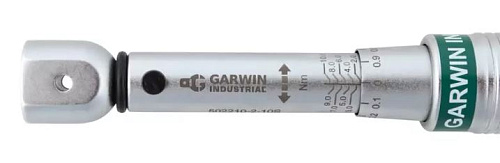 Ключ динамометрический 9*12 мм 2-10 Нм двухсторонний с разъемом под насадки GARWIN Ключ динамометрический 9*12 мм 2-10 Нм двухсторонний с разъемом под насадки GARWIN