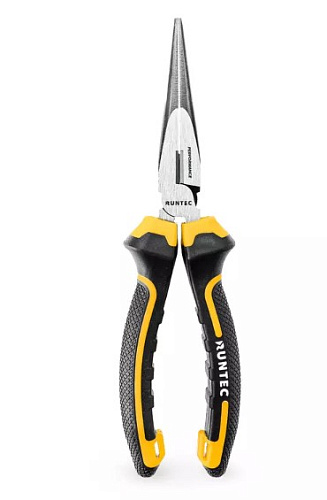 Длинногубцы 200 мм прямые RUNTEC RT-PLR02200 Длинногубцы 200 мм прямые RUNTEC RT-PLR02200