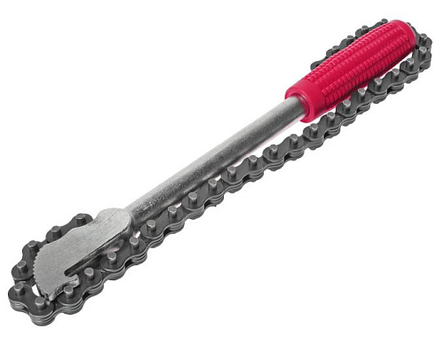 Съемник масляных фильтров цепной 508 мм, рукоять 305 мм JTC Съемник масляных фильтров цепной 508 мм, рукоять 305 мм JTC