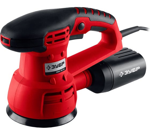 Шлифмашина эксцентриковая 125 мм, 450 Вт, 13000 об/мин ЗУБР Шлифмашина эксцентриковая 125 мм, 450 Вт, 13000 об/мин ЗУБР