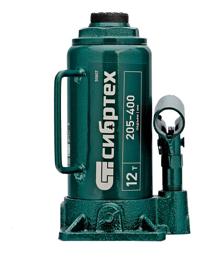 Домкрат бутылочный 12 т 205-400 мм Сибртех Домкрат бутылочный 12 т 205-400 мм Сибртех