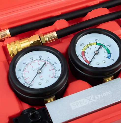 Тестер утечки цилиндра с регулятором давления SpecX Тестер утечки цилиндра с регулятором давления SpecX