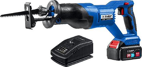 Пила сабельная аккумуляторная 180 мм, 20 В, тип Т7, бесщеточный двиг. ЗУБР Профессионал Пила сабельная аккумуляторная 180 мм, 20 В, тип Т7, бесщеточный двиг. ЗУБР Профессионал