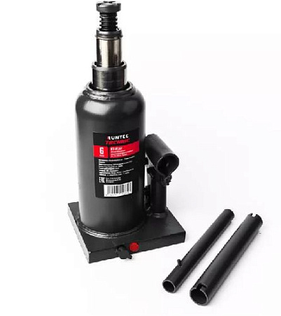 Домкрат бутылочный 6 т 190-480 мм, двухштоковый, профессиональный RUNTEC TECHNIC Домкрат бутылочный 6 т 190-480 мм, двухштоковый, профессиональный RUNTEC TECHNIC