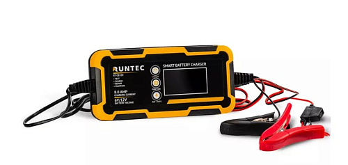 Зарядное устройство автомобильное 6/12 В, 4А/8А RUNTEC Зарядное устройство автомобильное 6/12 В, 4А/8А RUNTEC