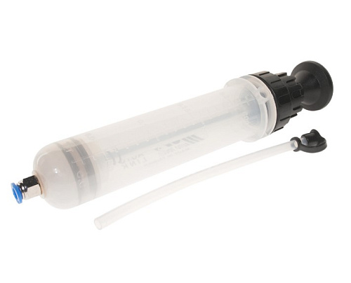 Шприц полипропиленовый 200 мл для тормозной жидкости/антифриза Ø47х210 мм JTC Шприц полипропиленовый 200 мл для тормозной жидкости/антифриза Ø47х210 мм JTC