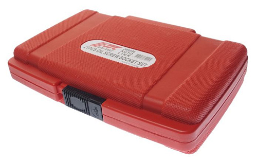 Набор головок для отворачивания масляных пробок 21 предм. JTC Набор головок для отворачивания масляных пробок 21 предм. JTC