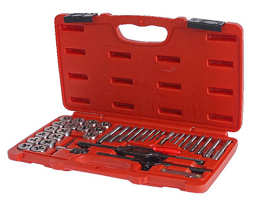 Набор резьбонарезного инструмента 40 предм. JTC Набор резьбонарезного инструмента 40 предм. JTC