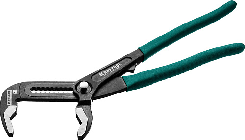 Клещи переставные 250 мм, с кнопочным фиксатором KRAFTOOL KAYMAN Клещи переставные 250 мм, с кнопочным фиксатором KRAFTOOL KAYMAN
