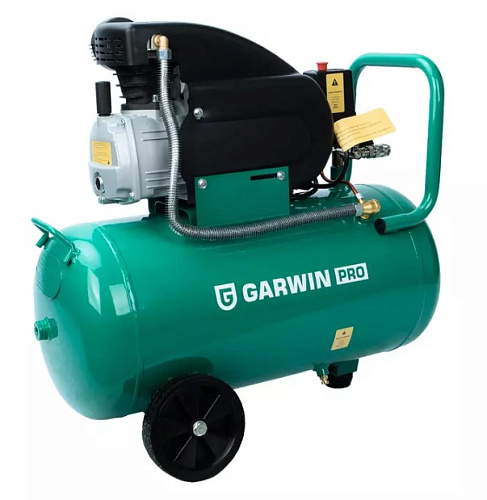 Компрессор масляный прямой привод 50 л, 1,85 кВт, 230 л/мин, 10 бар, 230 В GARWIN PRO Компрессор масляный прямой привод 50 л, 1,85 кВт, 230 л/мин, 10 бар, 230 В GARWIN PRO