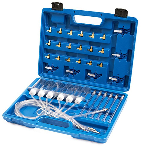 Тестер дизельных форсунок common rail с переходниками ROSSVIK Тестер дизельных форсунок common rail с переходниками ROSSVIK