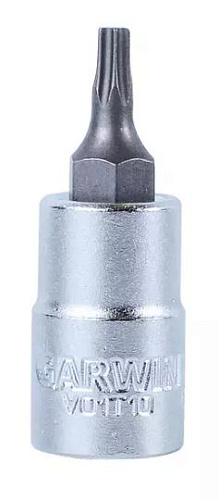 Головка торцевая со вставкой Torx 1/4" T10, 37 мм GARWIN Головка торцевая со вставкой Torx 1/4" T10, 37 мм GARWIN