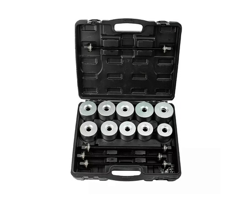 Набор оправок для выпрессовки и запрессовки универсальный 24 предм SpecX Набор оправок для выпрессовки и запрессовки универсальный 24 предм SpecX