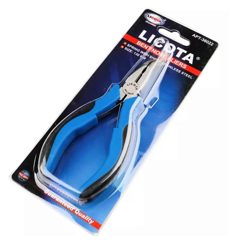 Длинногубцы 130 мм МИНИ загнутые Licota Длинногубцы 130 мм МИНИ загнутые Licota