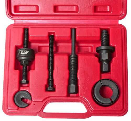 Набор съемников шкивов насоса гидроусилителя руля Ford, GM, Chrysler, 6 предметов JTC Набор съемников шкивов насоса гидроусилителя руля Ford, GM, Chrysler, 6 предметов JTC