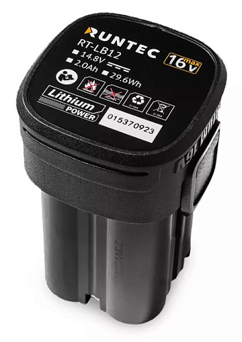 Аккумуляторная батарея 16 В, Li-Ion, 2 Ач RUNTEC Аккумуляторная батарея 16 В, Li-Ion, 2 Ач RUNTEC