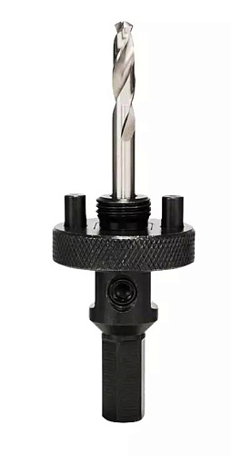 Адаптер для биметаллических коронок 32-210 мм, HEX 11 мм - UNF 5/8" RUNTEC Адаптер для биметаллических коронок 32-210 мм, HEX 11 мм - UNF 5/8" RUNTEC