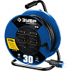 Удлинитель на катушке КГ 30 м, 4 гнезда, 3*1,5 кв.мм, 3700 Вт, IP44 ЗУБР Профессионал КГ-315 Удлинитель на катушке КГ 30 м, 4 гнезда, 3*1,5 кв.мм, 3700 Вт, IP44 ЗУБР Профессионал КГ-315