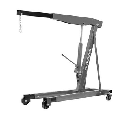 Кран гаражный 3000 кг складной, двухплунжерный NORDBERG N3730G Кран гаражный 3000 кг складной, двухплунжерный NORDBERG N3730G