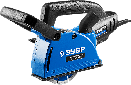Штроборез (бороздодел) 1400 Вт, диск 125 мм, глуб. 30 мм ЗУБР ЗШ-П30-1400 ПСТ Штроборез (бороздодел) 1400 Вт, диск 125 мм, глуб. 30 мм ЗУБР ЗШ-П30-1400 ПСТ