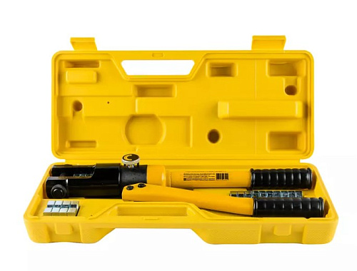 Пресс для обжима клемм гидравлический ручной 120 мм², 6 т ТЕХРИМ Пресс для обжима клемм гидравлический ручной 120 мм², 6 т ТЕХРИМ