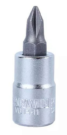 Головка торцевая со вставкой 1/4" PH №2, 37 мм GARWIN Головка торцевая со вставкой 1/4" PH №2, 37 мм GARWIN