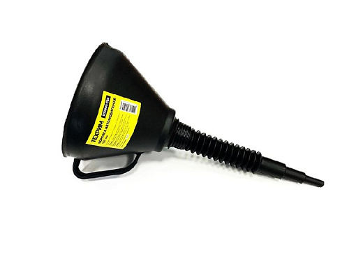 Воронка пластмассовая 160 мм гибкий наконечник ТЕХРИМ Воронка пластмассовая 160 мм гибкий наконечник ТЕХРИМ