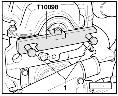 Шаблон для фиксации и регулировки фаз ГРМ двигателей VAG 1.9 SDI / TDI Licota Шаблон для фиксации и регулировки фаз ГРМ двигателей VAG 1.9 SDI / TDI Licota