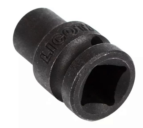 Головка торцевая ударная 1/2" 13 мм, 6 гр., CrMo Licota Головка торцевая ударная 1/2" 13 мм, 6 гр., CrMo Licota