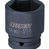 Головка торцевая 3/4" 50 мм, 6 гр., CrMo Jonnesway S04H6150 Головка торцевая 3/4" 50 мм, 6 гр., CrMo Jonnesway S04H6150