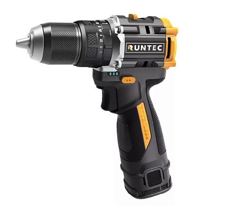 Дрель-шуруповерт аккумуляторная 16 В, 50 Нм, 2*2 Ач, патрон 13 мм, бесщеточный RUNTEC PRO Дрель-шуруповерт аккумуляторная 16 В, 50 Нм, 2*2 Ач, патрон 13 мм, бесщеточный RUNTEC PRO