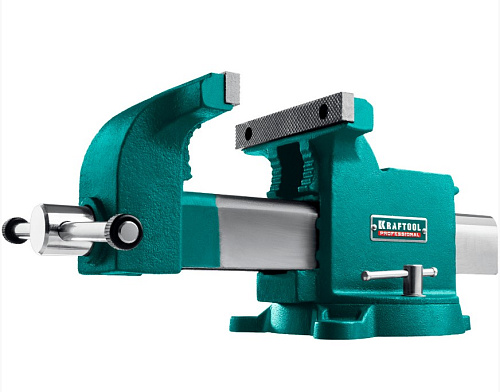 Тиски слесарные 200 мм поворотные стальные KRAFTOOL STEEL Тиски слесарные 200 мм поворотные стальные KRAFTOOL STEEL