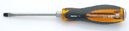 Отвертка диэлектрическая с прямым шлицем SL5.5 125 мм (до 1000 В) КВТ Отвертка диэлектрическая с прямым шлицем SL5.5 125 мм (до 1000 В) КВТ