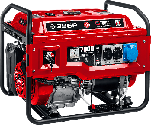 Генератор бензиновый с электростартером 7,0 кВт, 220 В ЗУБР МАСТЕР Генератор бензиновый с электростартером 7,0 кВт, 220 В ЗУБР МАСТЕР