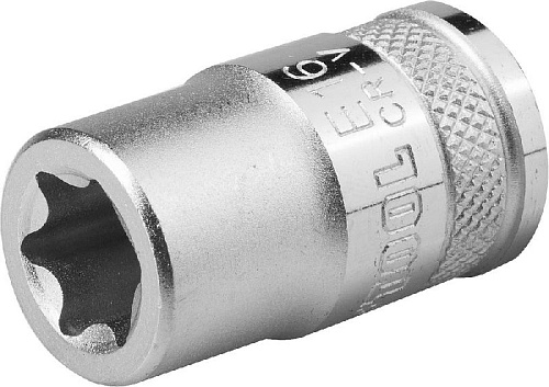 Головка торцевая 1/2" E18 CrV KRAFTOOL Головка торцевая 1/2" E18 CrV KRAFTOOL