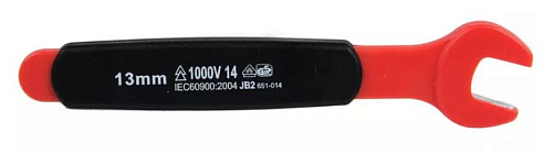 Ключ рожковый односторонний 17 мм VDE 1000 В Licota Ключ рожковый односторонний 17 мм VDE 1000 В Licota