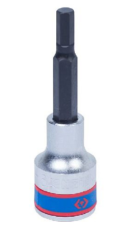 Головка торцевая с шестигранной вставкой 1/2" H 6, 80 мм KING TONY Головка торцевая с шестигранной вставкой 1/2" H 6, 80 мм KING TONY