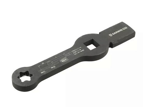 Ключ ударный M24 для тормозных суппортов GARWIN Ключ ударный M24 для тормозных суппортов GARWIN