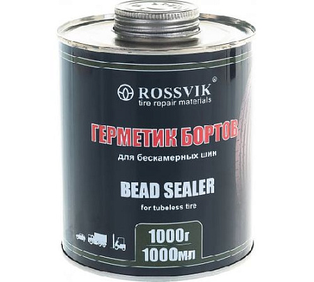 Герметик бортов шин 1000 мл, банка с кисточкой ROSSVIK Герметик бортов шин 1000 мл, банка с кисточкой ROSSVIK
