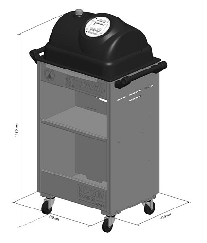 Установка для диагностики и промывки топливных систем Carbon Cleaner SIVIK КС-120 Установка для диагностики и промывки топливных систем Carbon Cleaner SIVIK КС-120