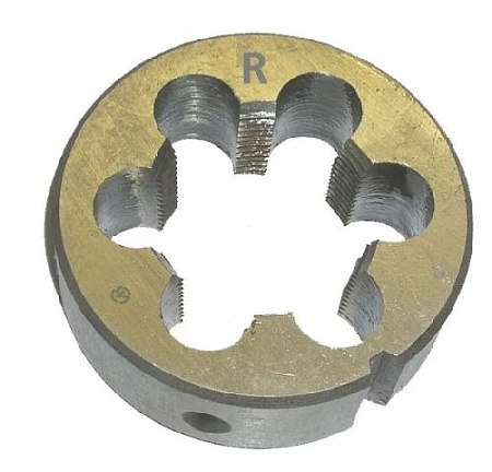 Плашка трубная коническая R 2 (9ХС) Плашка трубная коническая R 2 (9ХС)