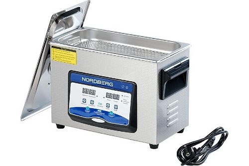 Ванна ультразвуковая 3,95 л с подогревом NORDBERG NU45D Ванна ультразвуковая 3,95 л с подогревом NORDBERG NU45D